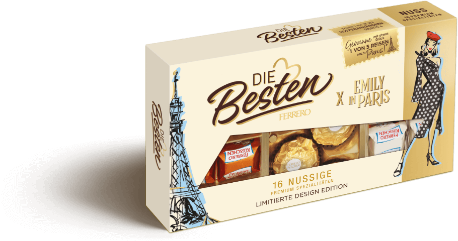 Emily in Paris & Die Besten Nuss Limited Edition