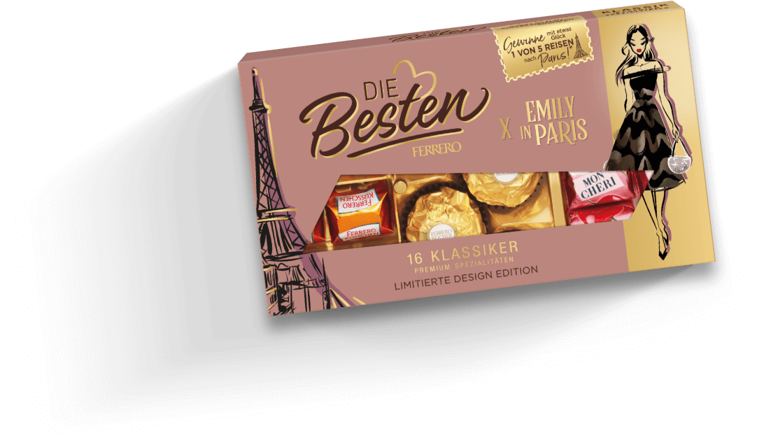 Limited Edition Emily in Paris Packung